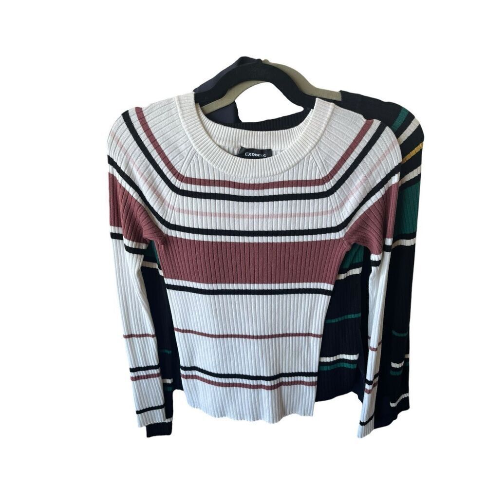 Boatneck sweater by Express XS Petite